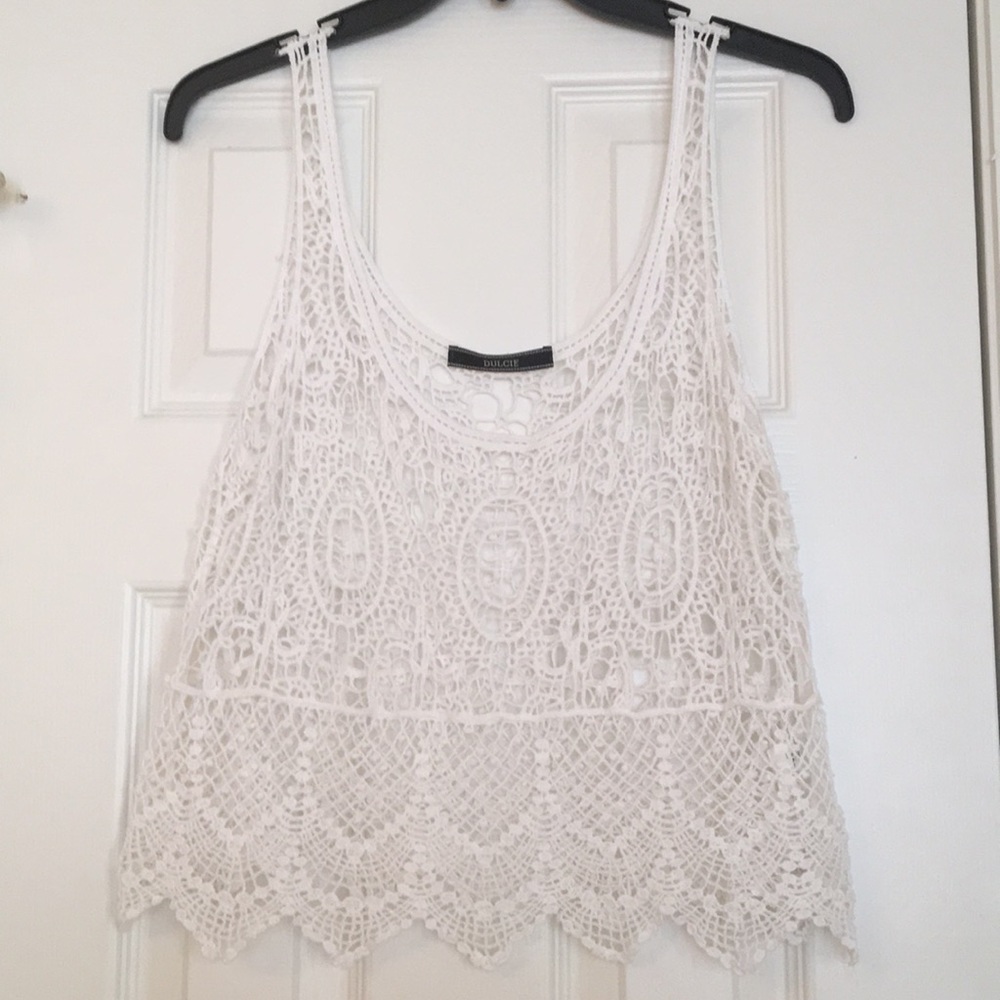 Crochet tank top